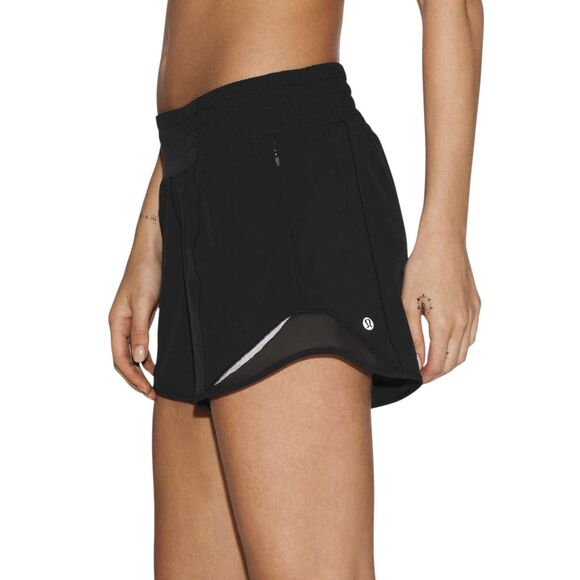 Lululemon Hotty Hot High-Rise Short 4" *Black - Picture 3 of 8